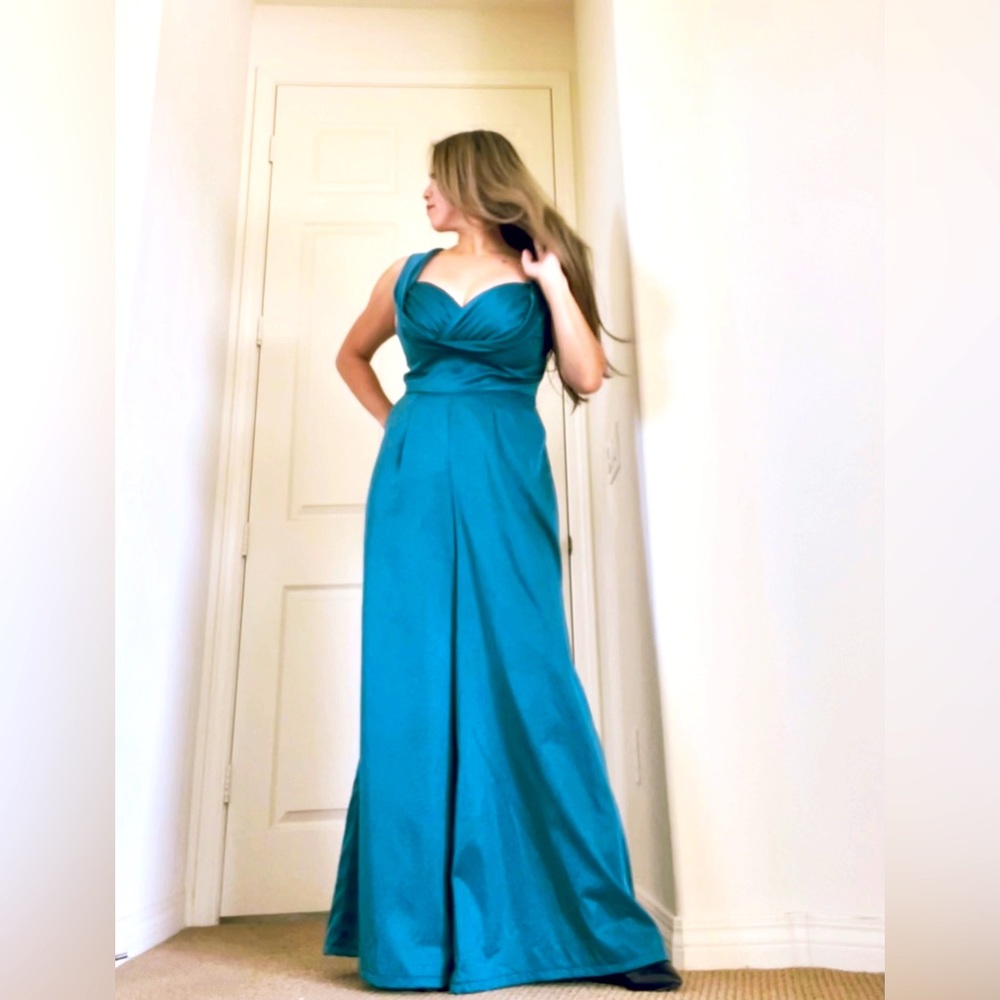Lindy Bop Olisa Wide Leg Jumpsuit US Size 8